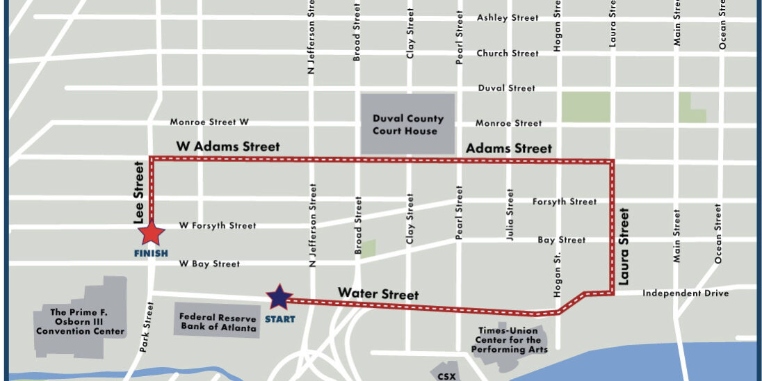 MLK Parade Route
